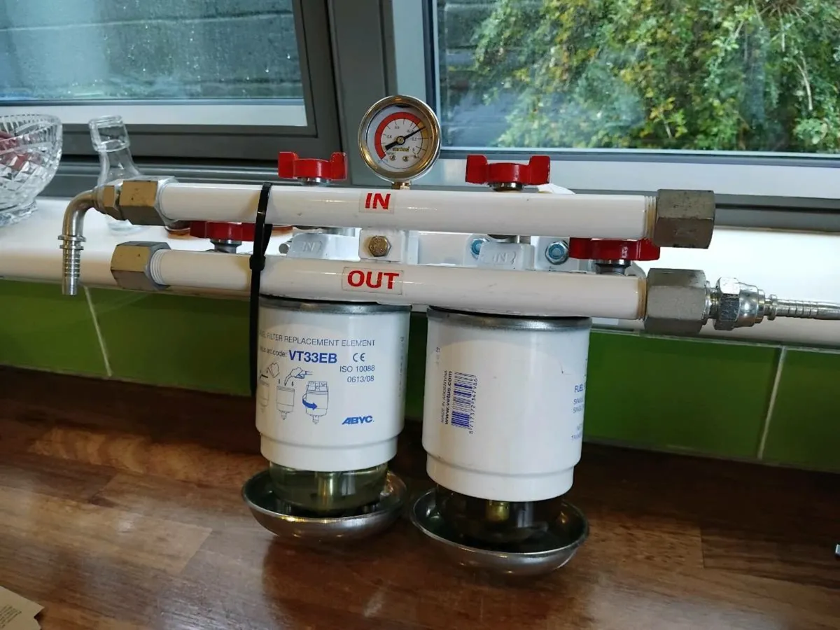 VETUS 75330VTEB Dual Water Separator/ Filter - Image 1