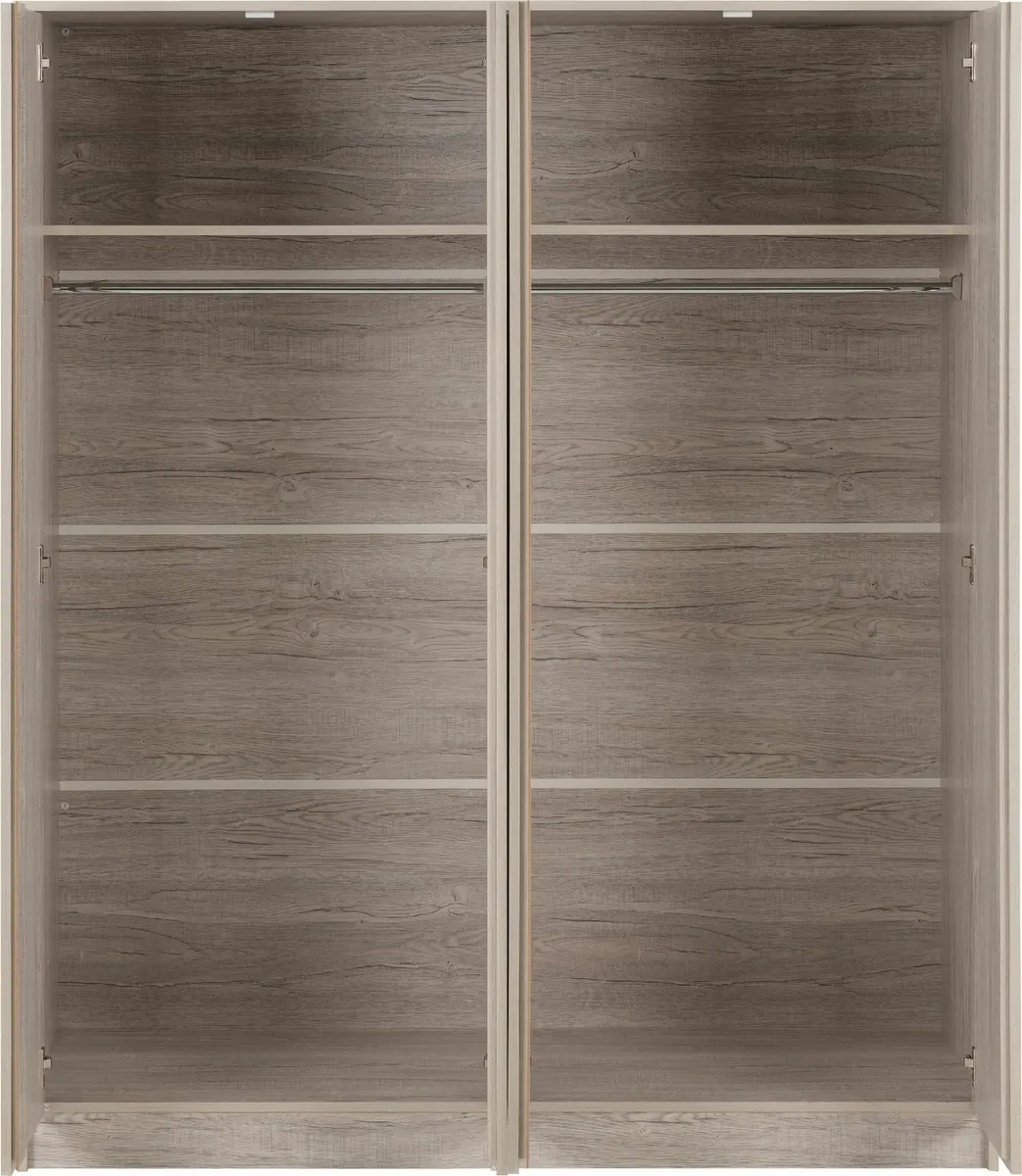 4 DOOR WARDROBES, CALL SARAH ON 087 4408606 - Image 2