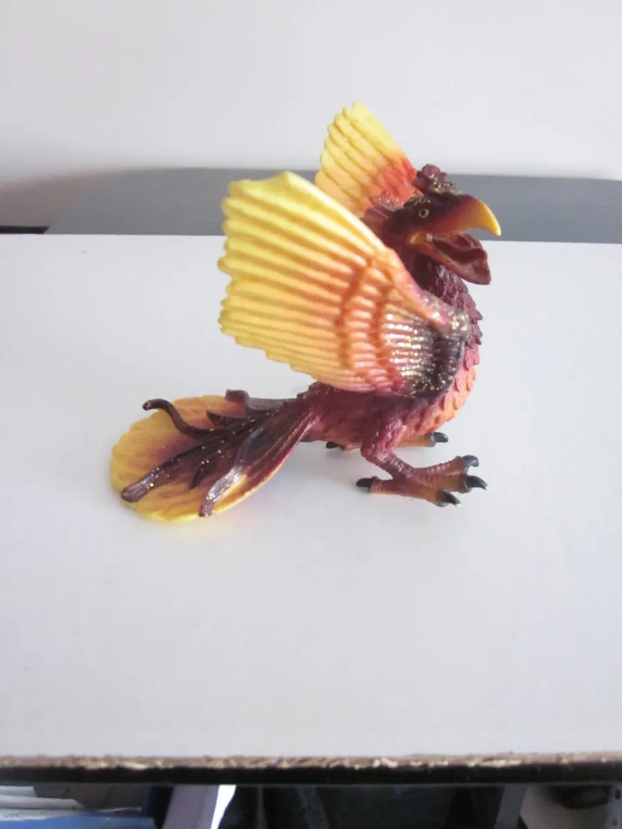 Schleich World of Knights Phoenix Red Yellow Bird - Image 4