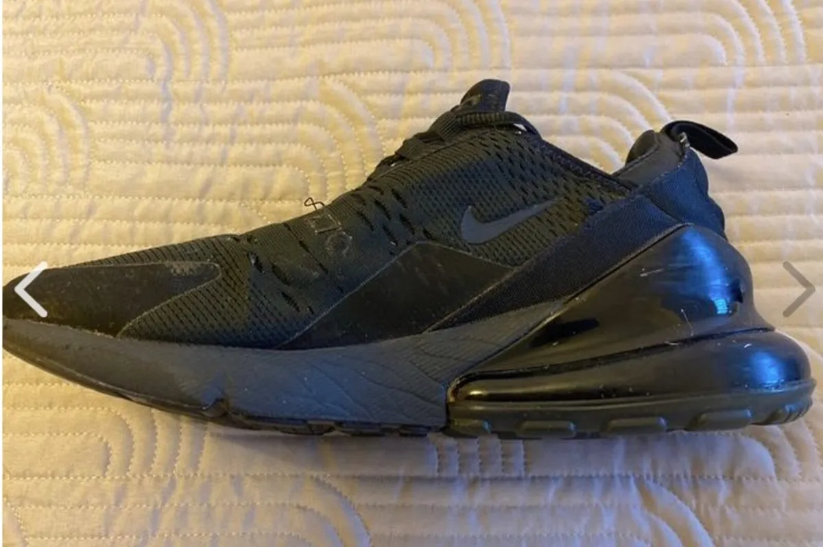 Nike 270 Black trainers Size 6.5 - Image 4