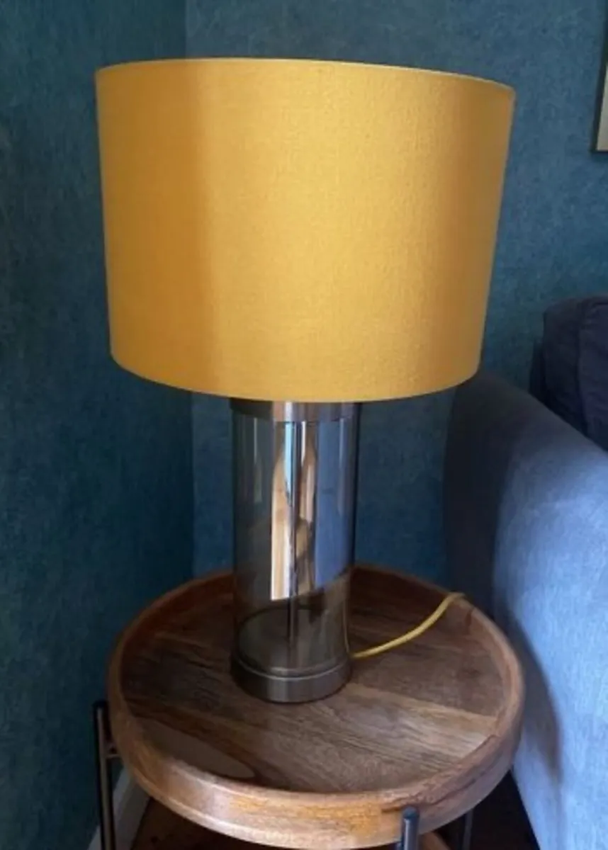 Lamp - Satin Nickel/Ochre- Woodies - Image 2
