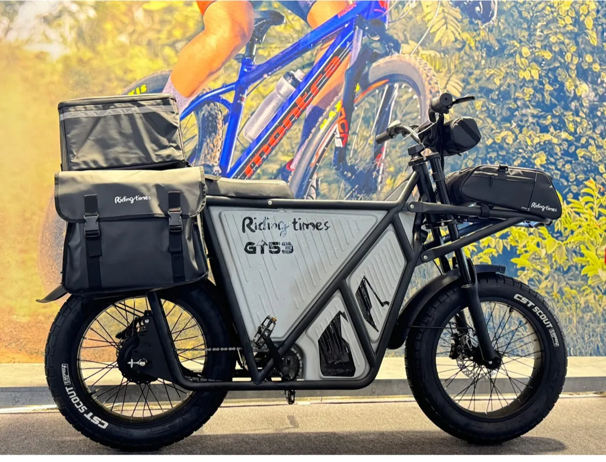 Heavy duty bike panniers - Image 1