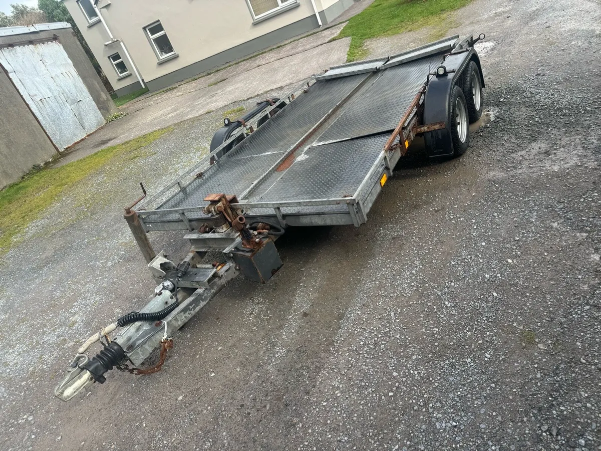 12ft car transporter trailer - Image 4