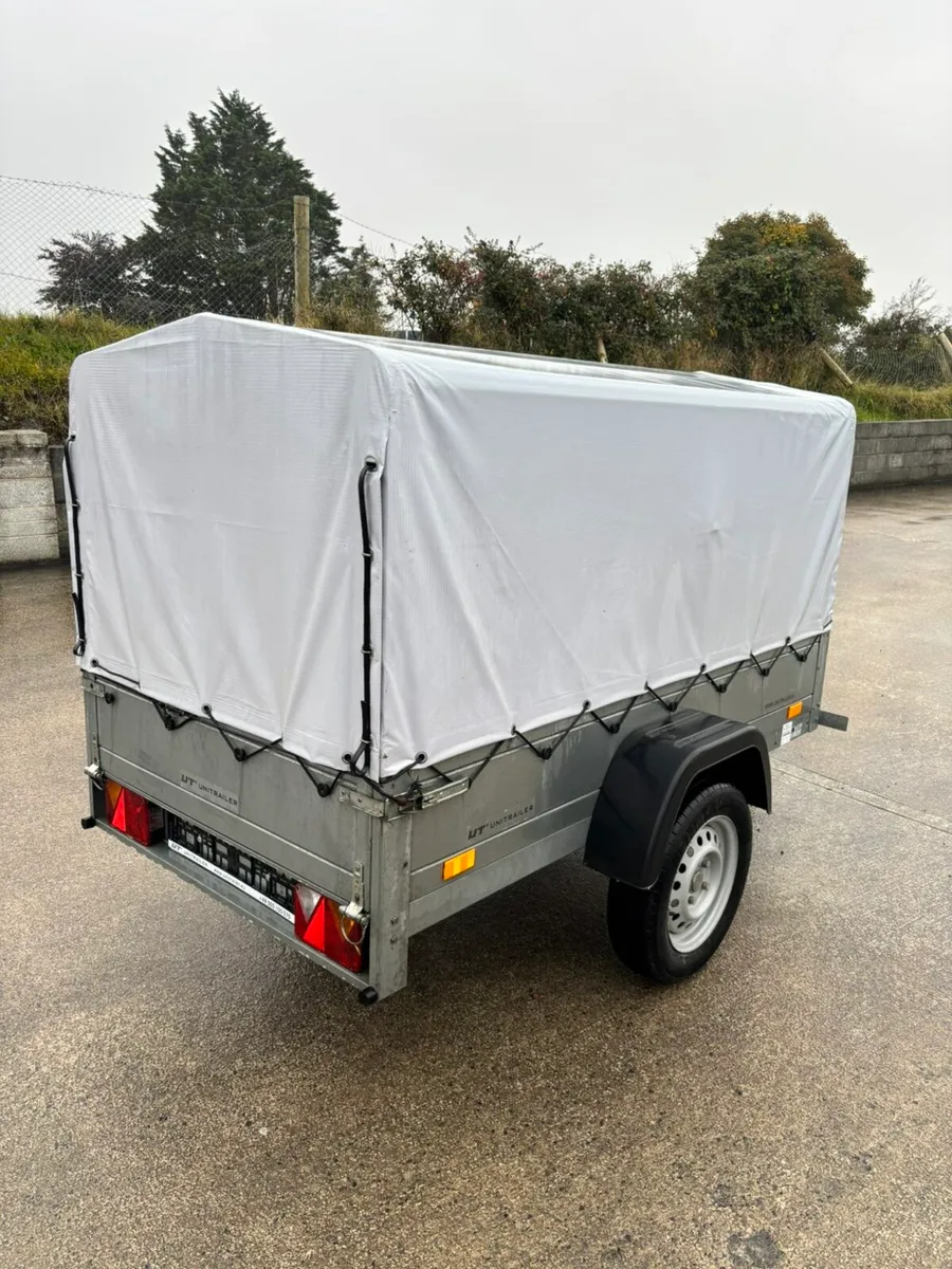 7by4 car trailer 6 mouths old for sale - Image 3