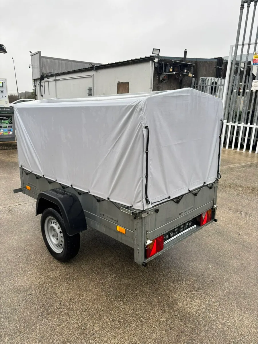 7by4 car trailer 6 mouths old for sale - Image 4