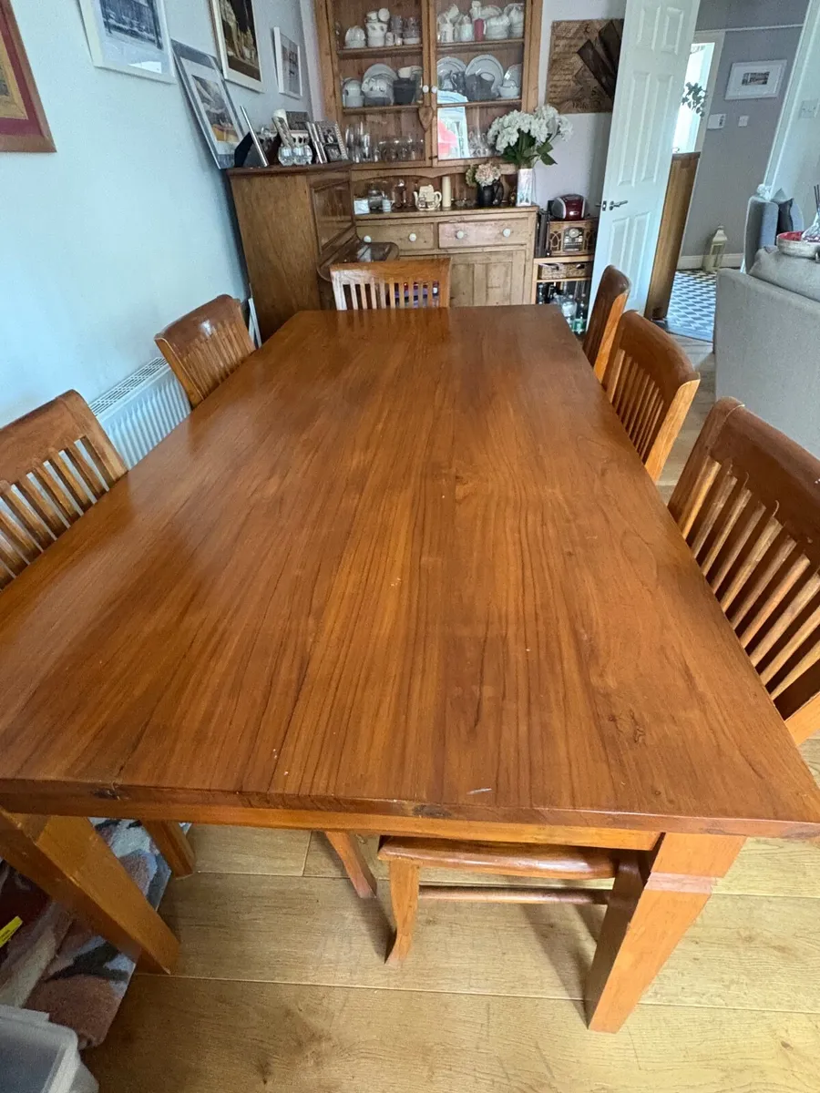 Dining table cherrywood - Image 1