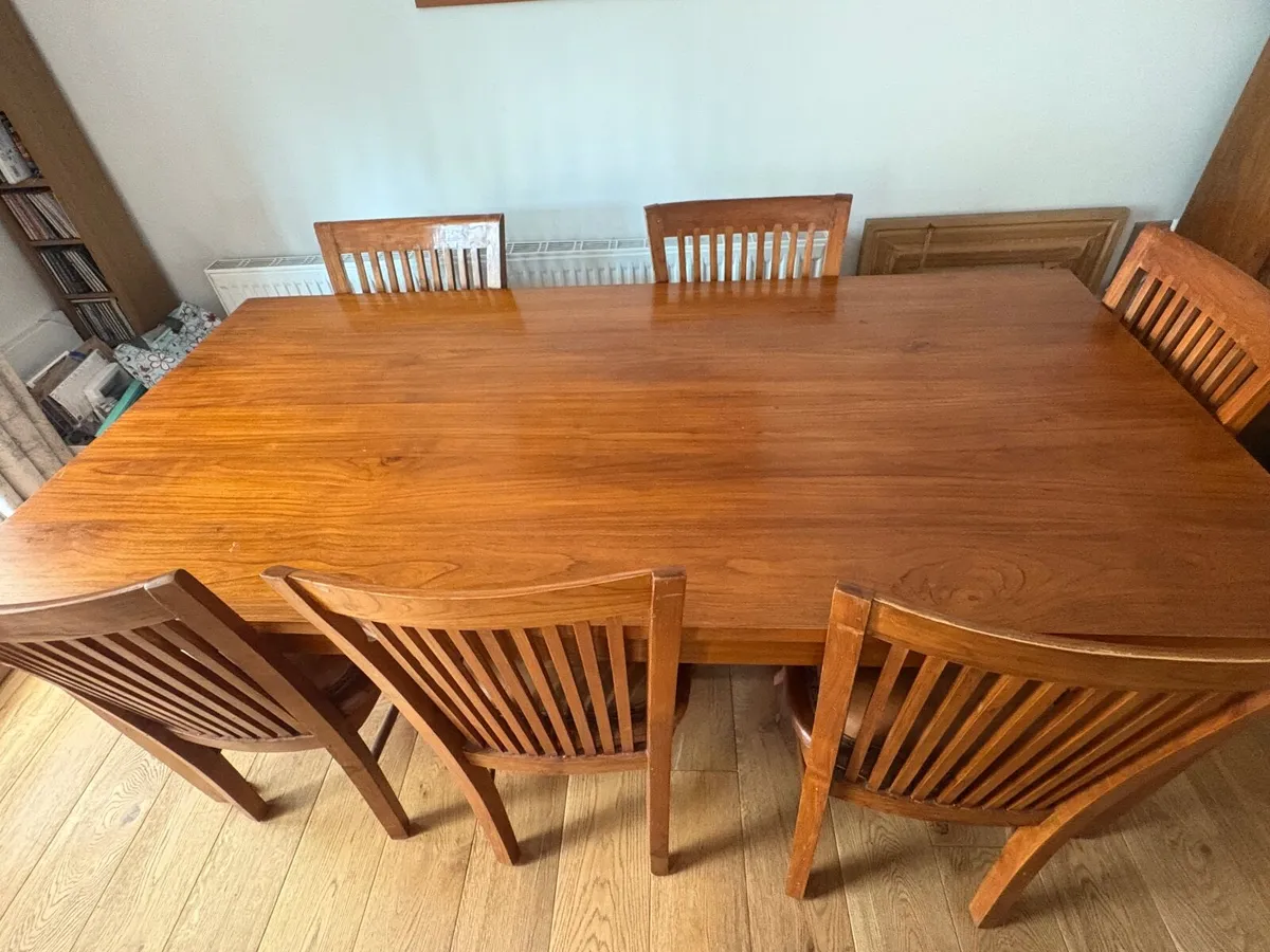 Dining table cherrywood - Image 2