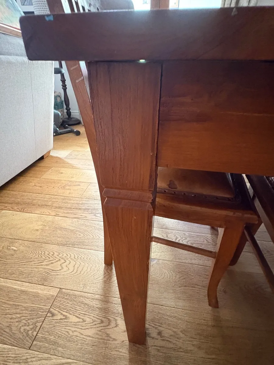 Dining table cherrywood - Image 3