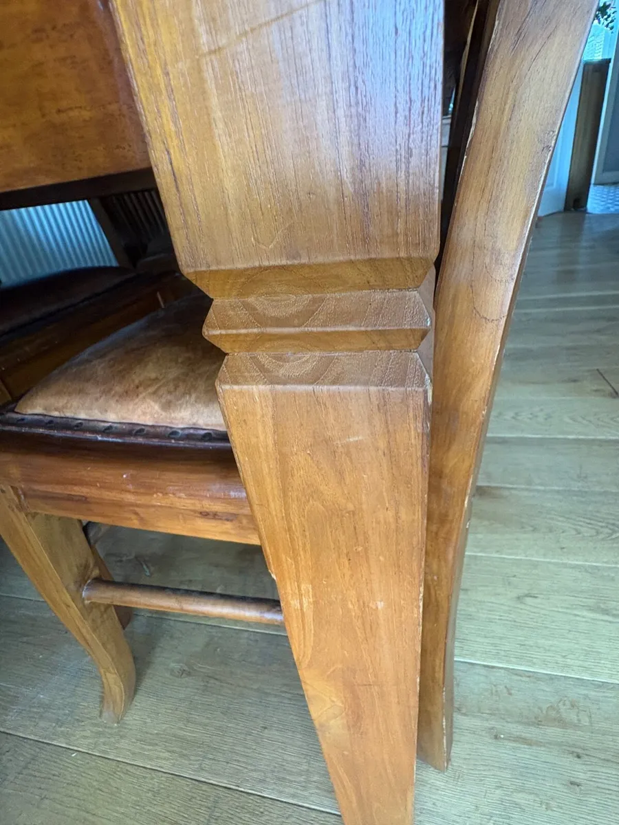 Dining table cherrywood - Image 4