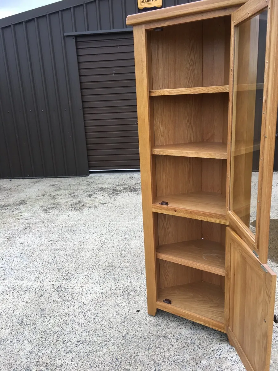 Solid oak corner unit - Image 2