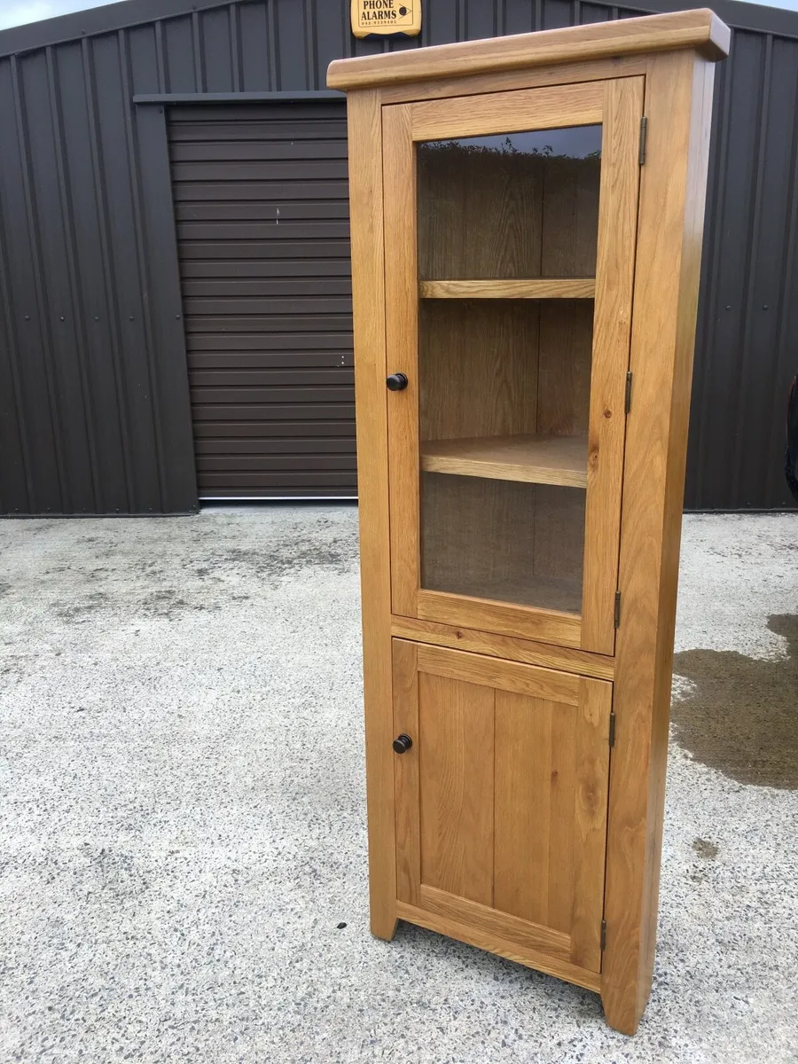 Solid oak corner unit - Image 1