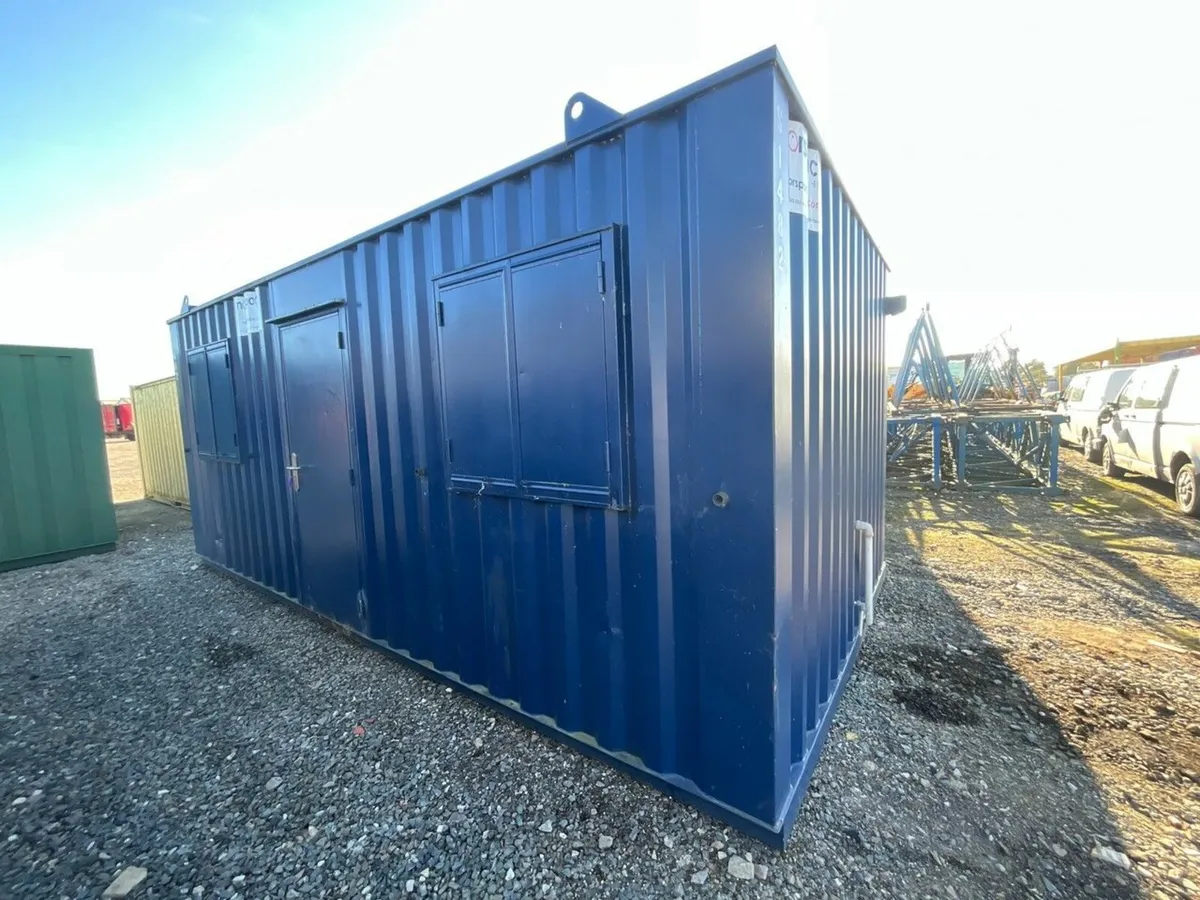 APPROX. 20ft x 10ft ANTI VANDAL SITE OFFICE - Image 1