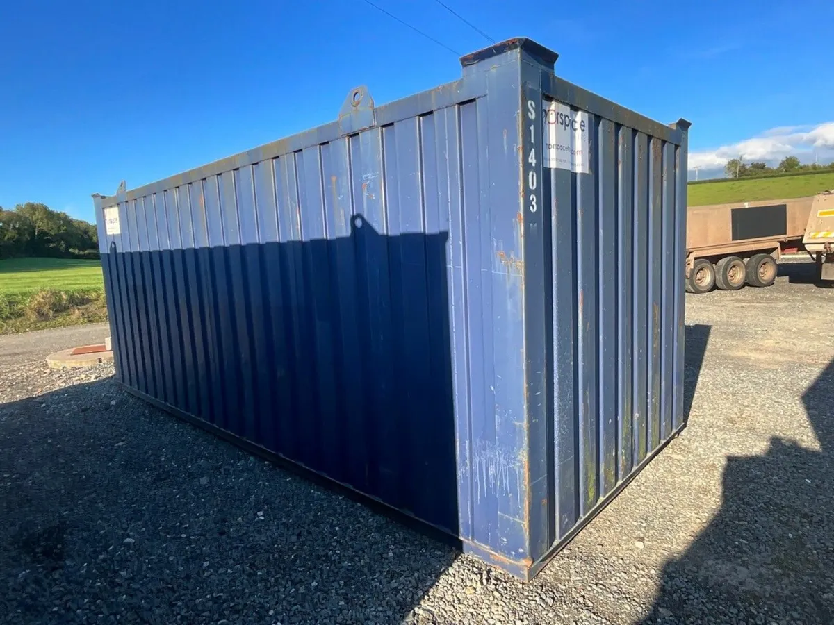 APPROX. 20ft x 10ft ANTI VANDAL SITE OFFICE - Image 4