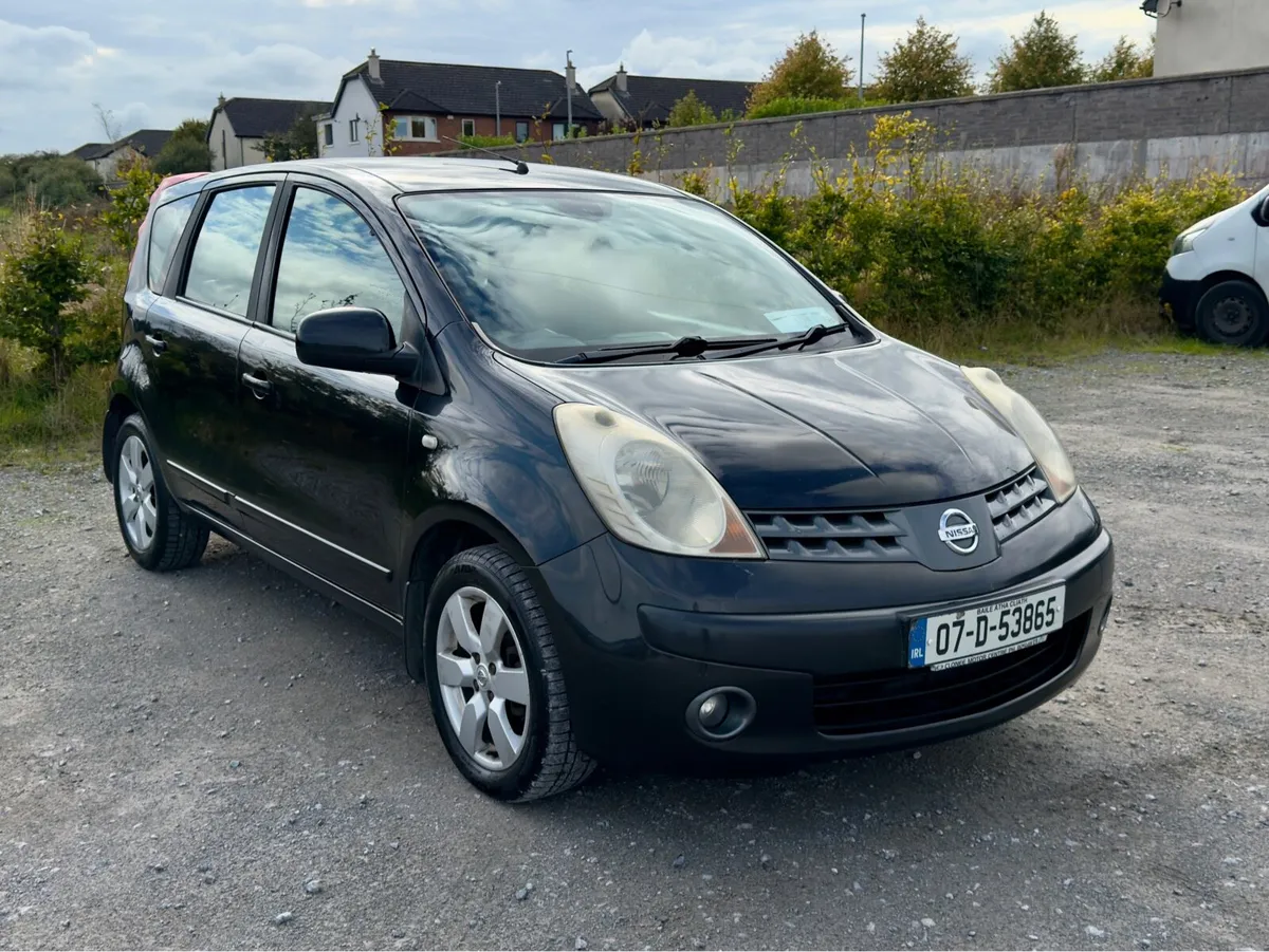 Nissan note serviced + New NCT 09/26 - Image 1