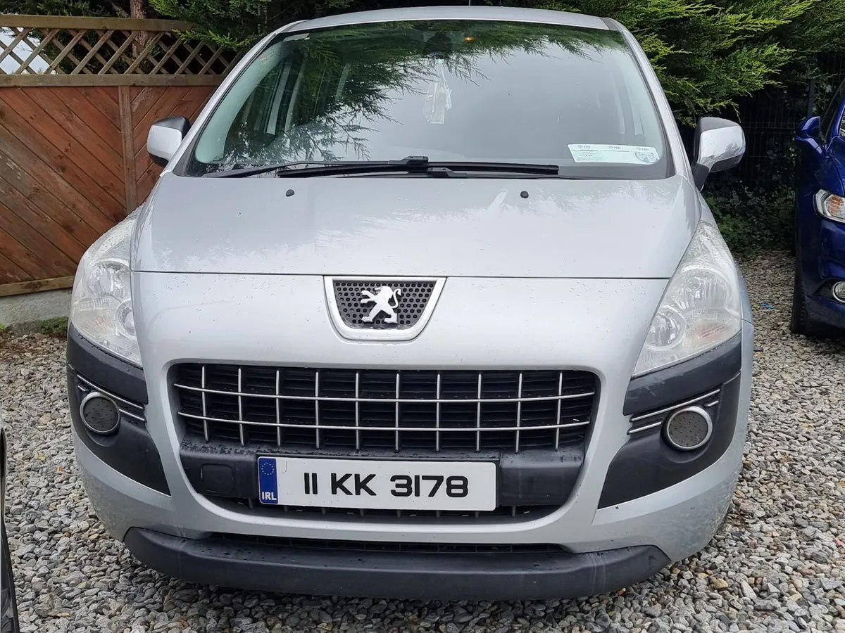 2011 PEUGEOT 3008 DIESEL NCT&TAXED €2,222 - Image 2