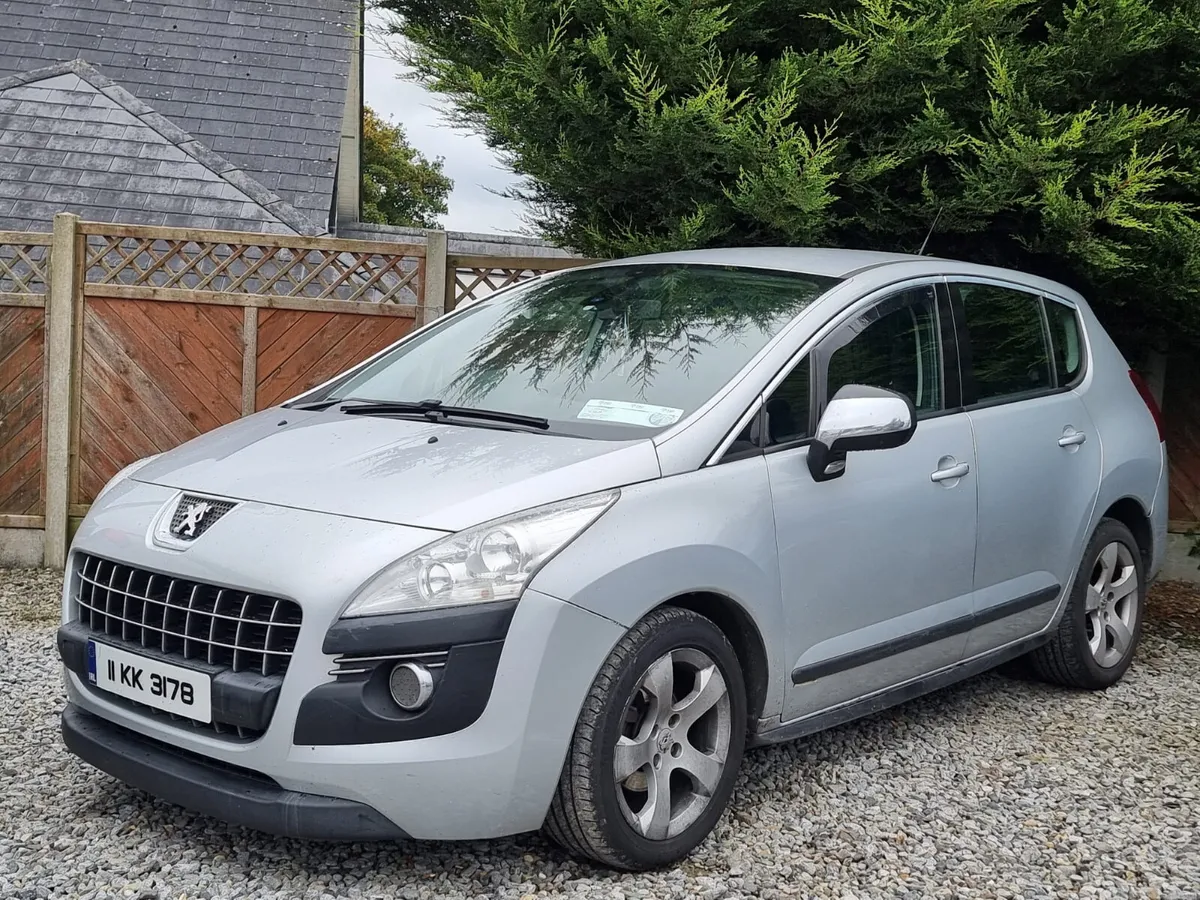 2011 PEUGEOT 3008 DIESEL NCT&TAXED €2,222 - Image 1