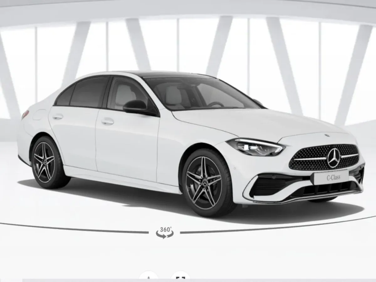 Mercedes-Benz C-Class C200d AMG Pan Roof Night Pa - Image 3