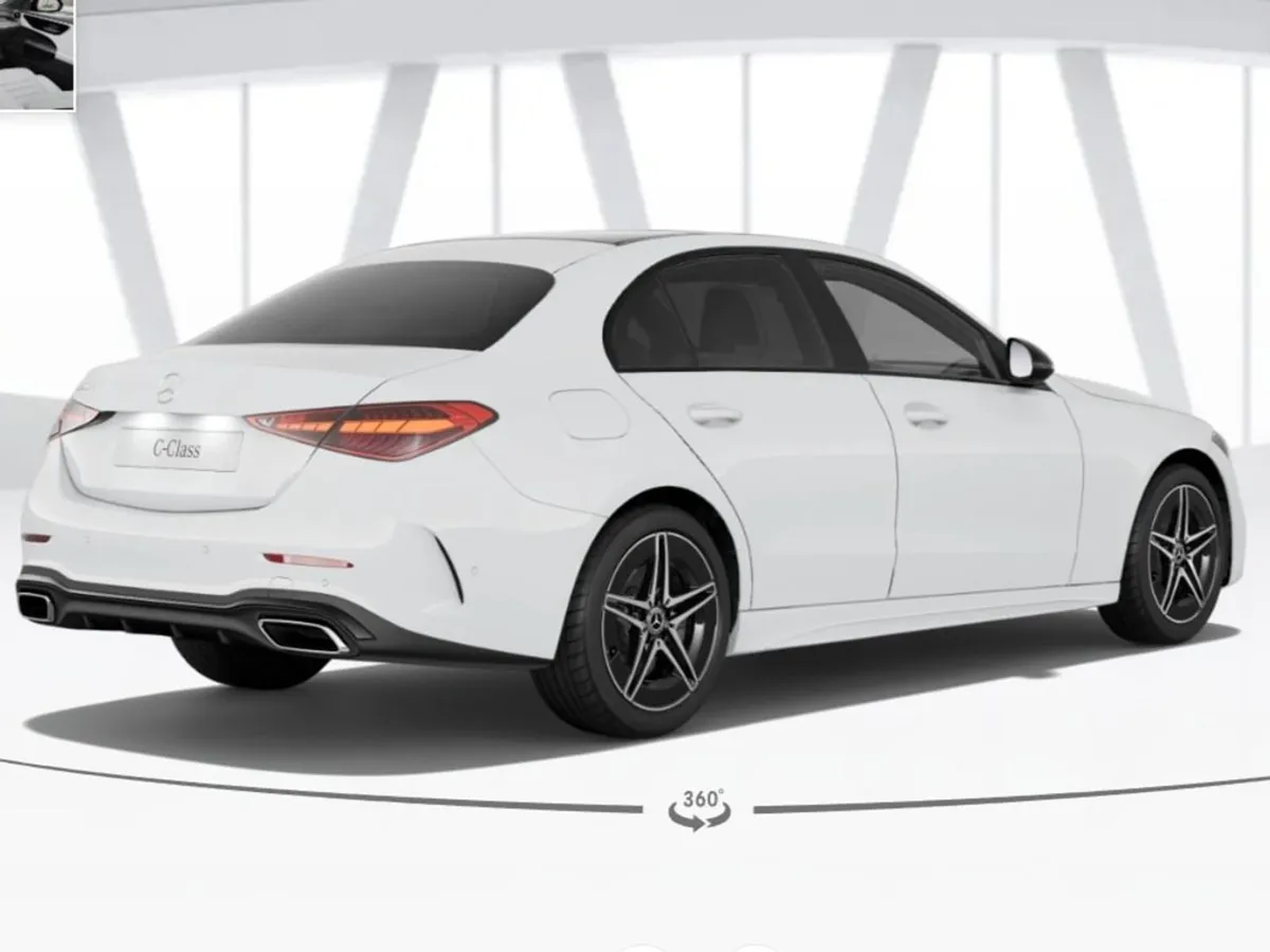 Mercedes-Benz C-Class C200d AMG Pan Roof Night Pa - Image 4