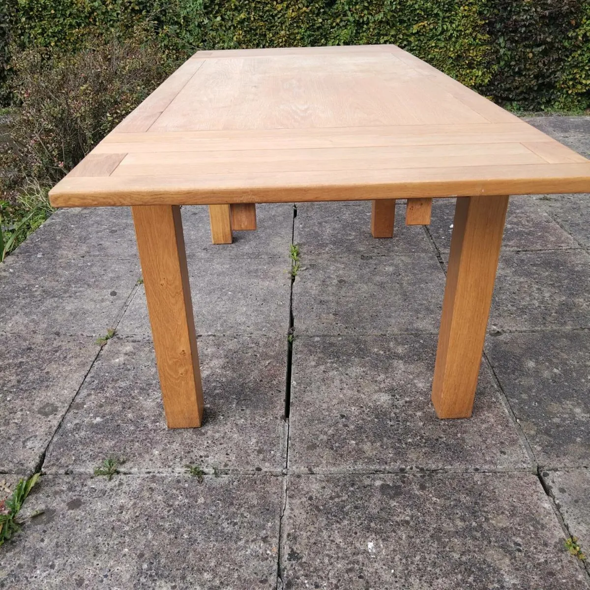 Oak Extending Table and chairs - Image 4