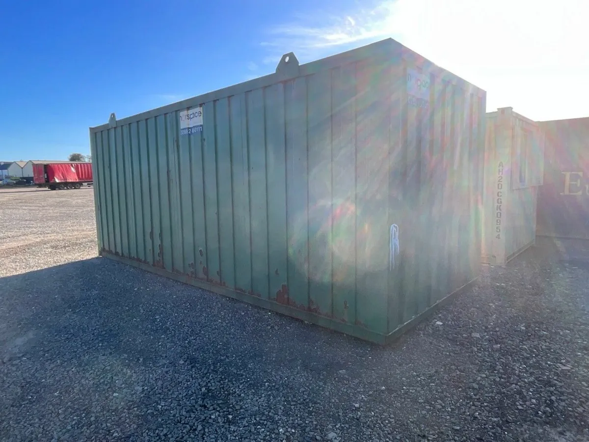 20ft x 8ft ANTI VANDAL SITE STORAGE CONTAINER - Image 2