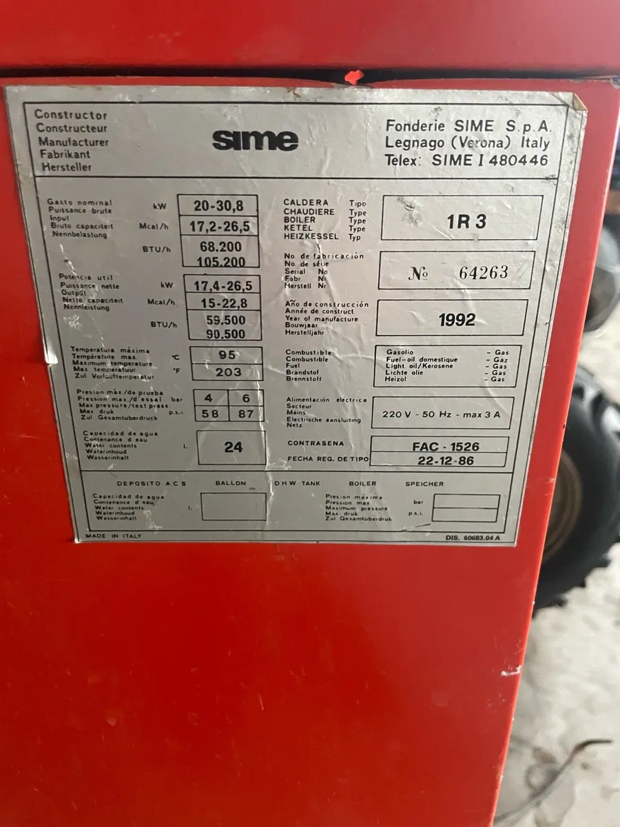 SIME BOILER - Image 2