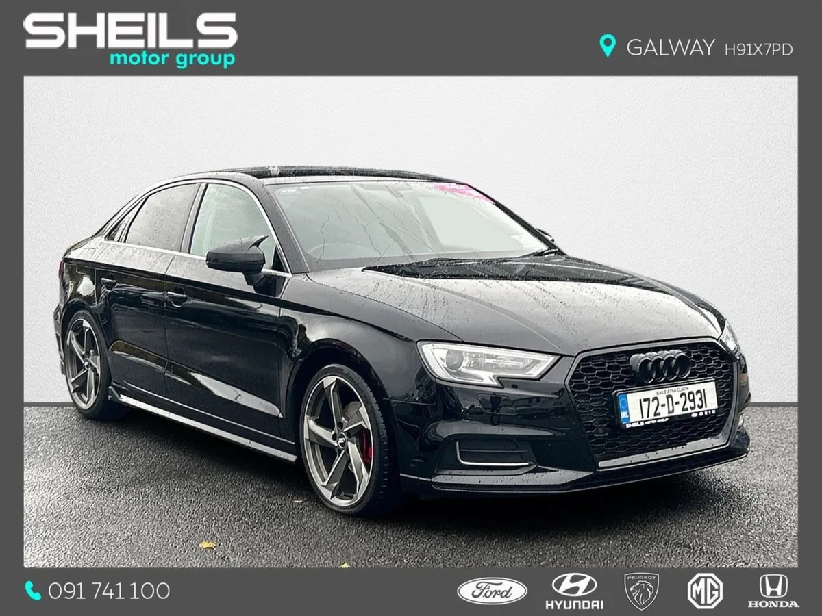 Audi A3 1.6tdi 116 SE  black R-line Pack - Image 1