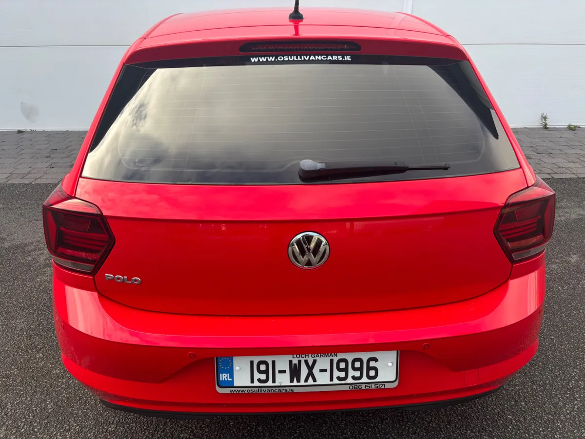 2019 VW POLO TRENDLINE 1.0 TSi LOW KM NEW NCT - Image 3