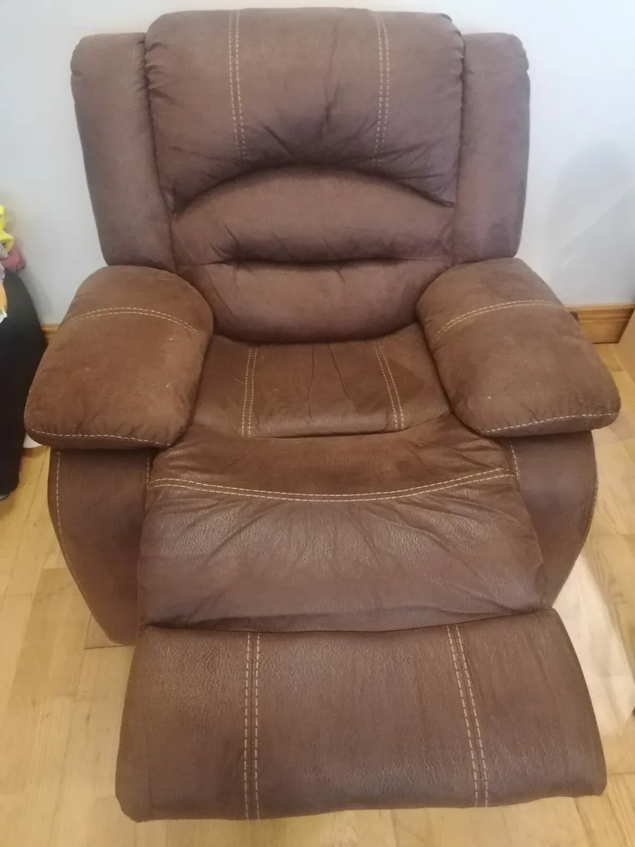 Recliner Sofa and Chair - Image 4