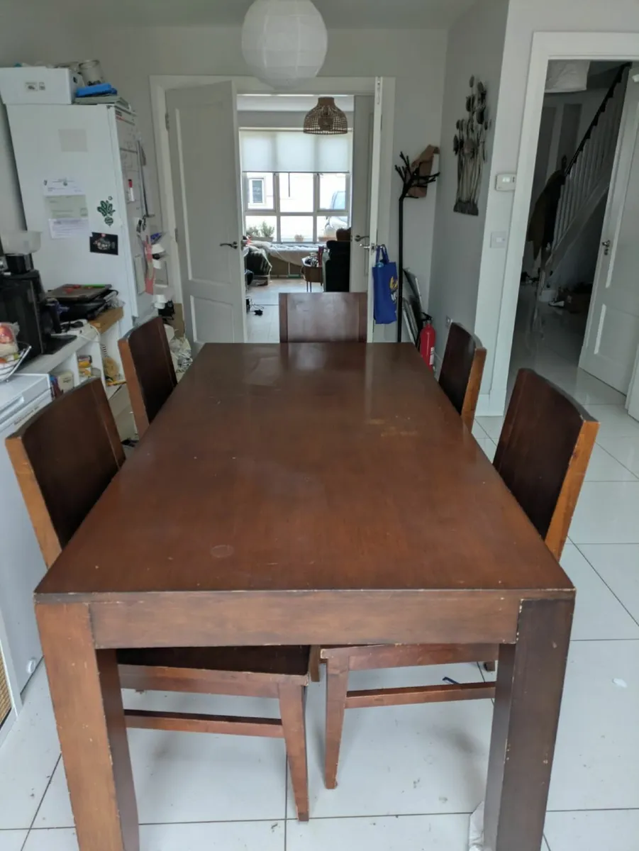 Dining Table & Chairs - Image 1