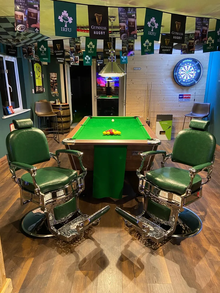 Barber chairs x2 - Image 1