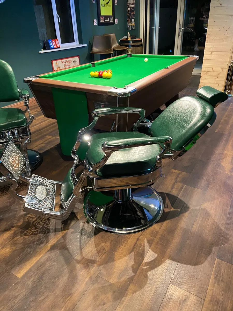 Barber chairs x2 - Image 2