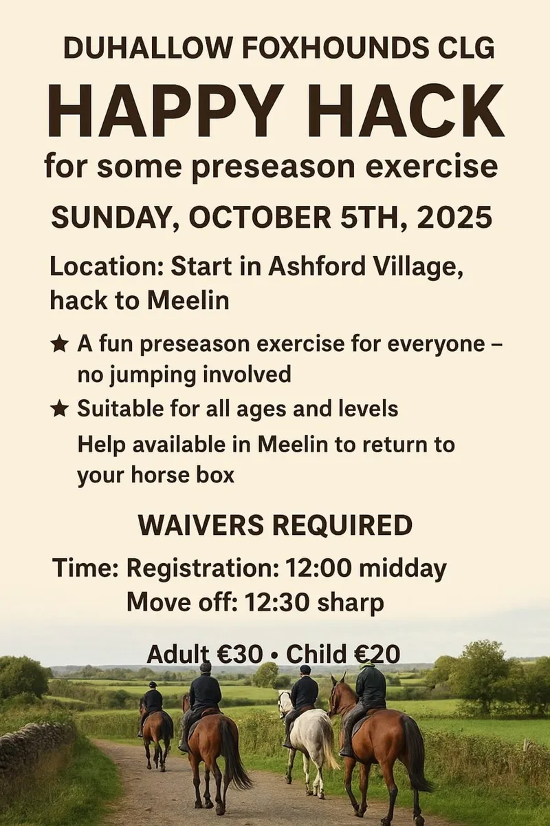 DUHALLOW FOXHOUNDS CLG HACK