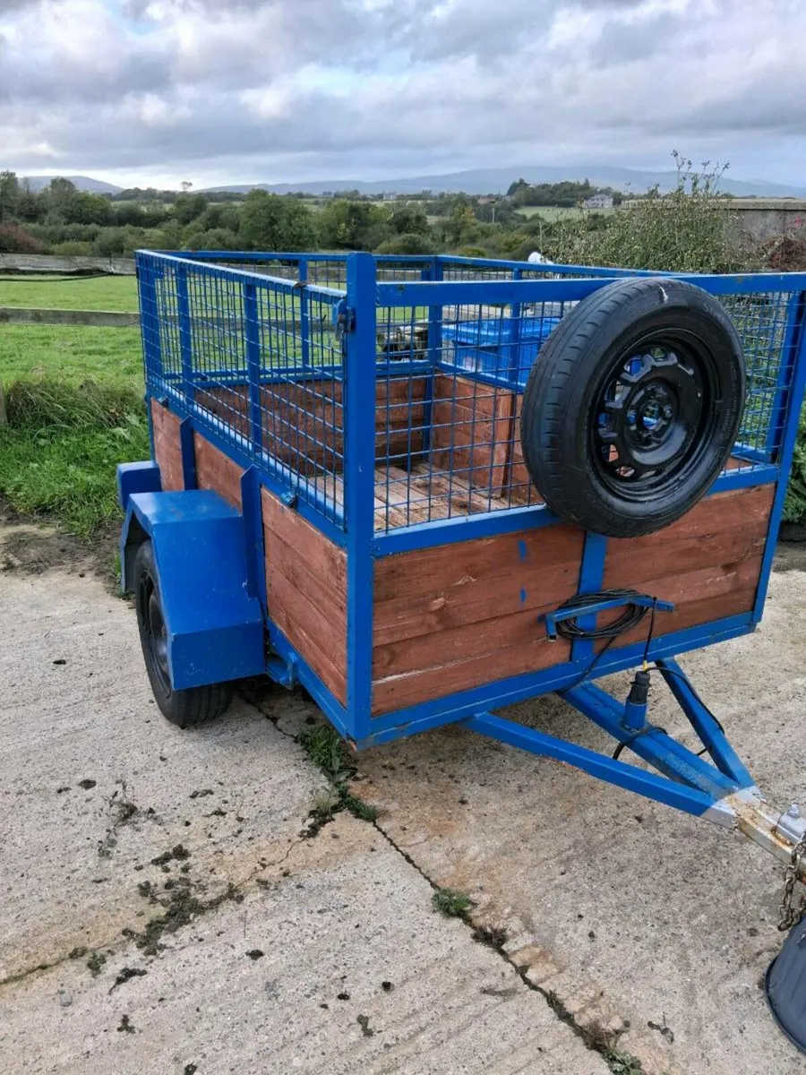 6 x 4 car trailer - Image 1