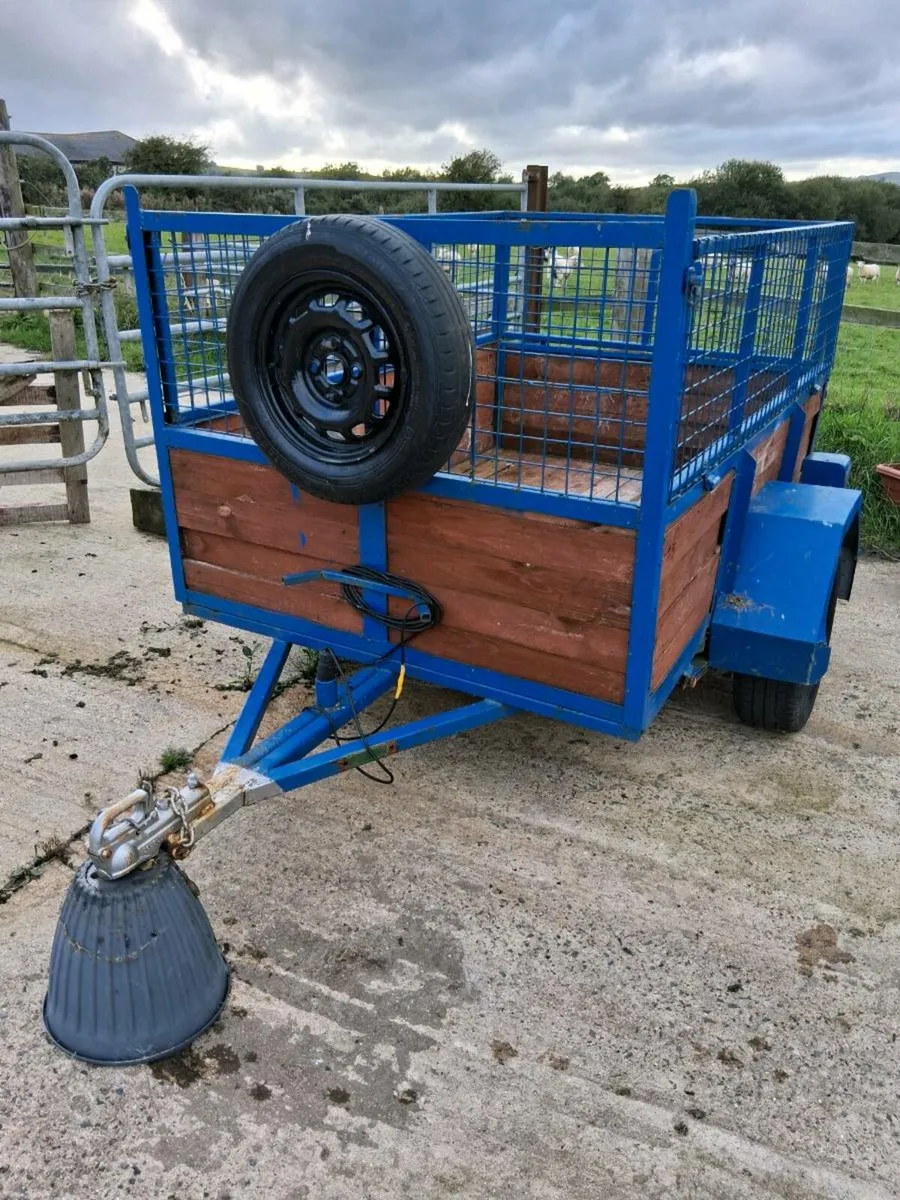 6 x 4 car trailer - Image 4