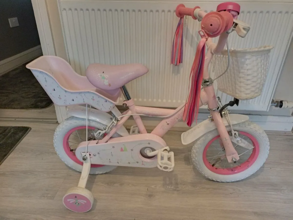 Kids fairytale bike size 12 half inch wheels - Image 1