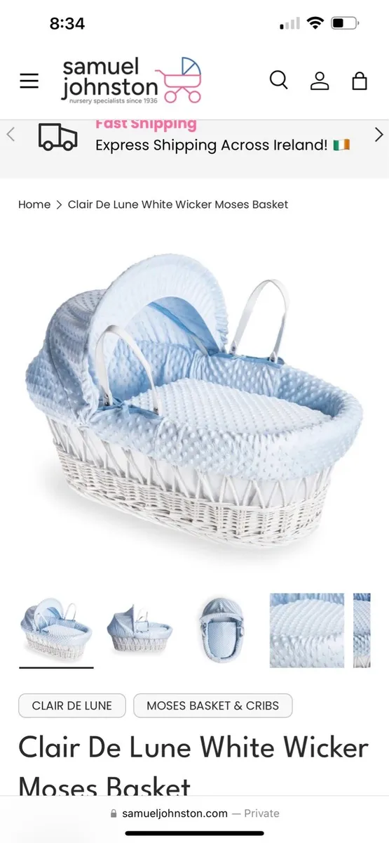 Moses basket