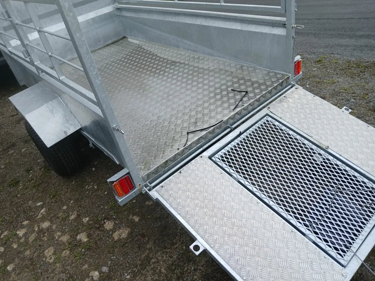 Trailer new /single...with ramp door ...& sides .. - Image 2