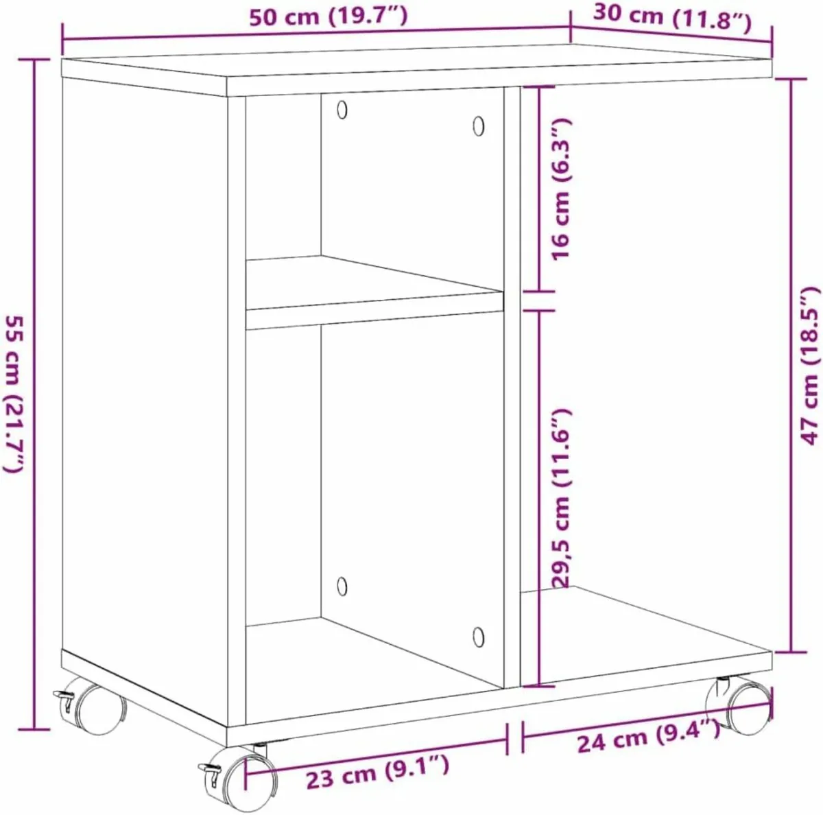 Side Table Portable - Image 3