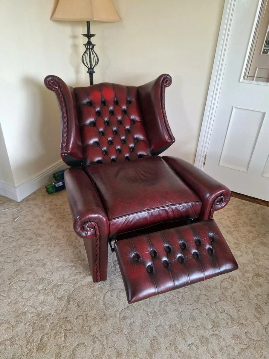 Genuine leather Recliner - Image 4