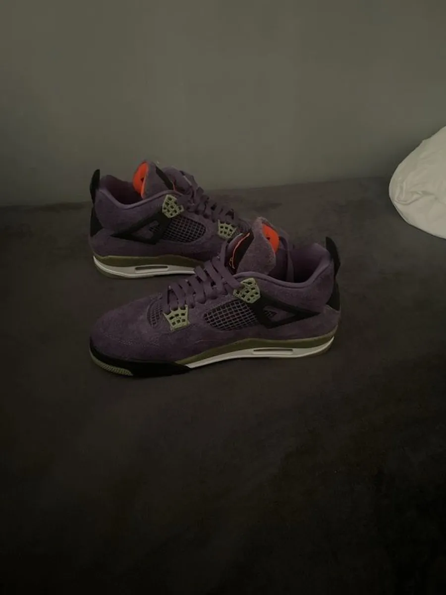 Jordan 4 Canyon Purple - Image 1