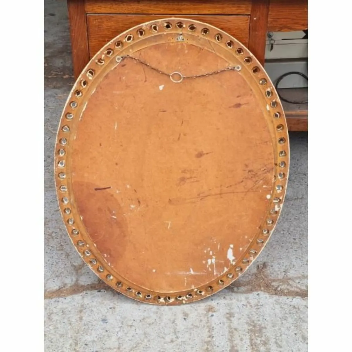 Ornate White Mirror KAS849 - Image 3