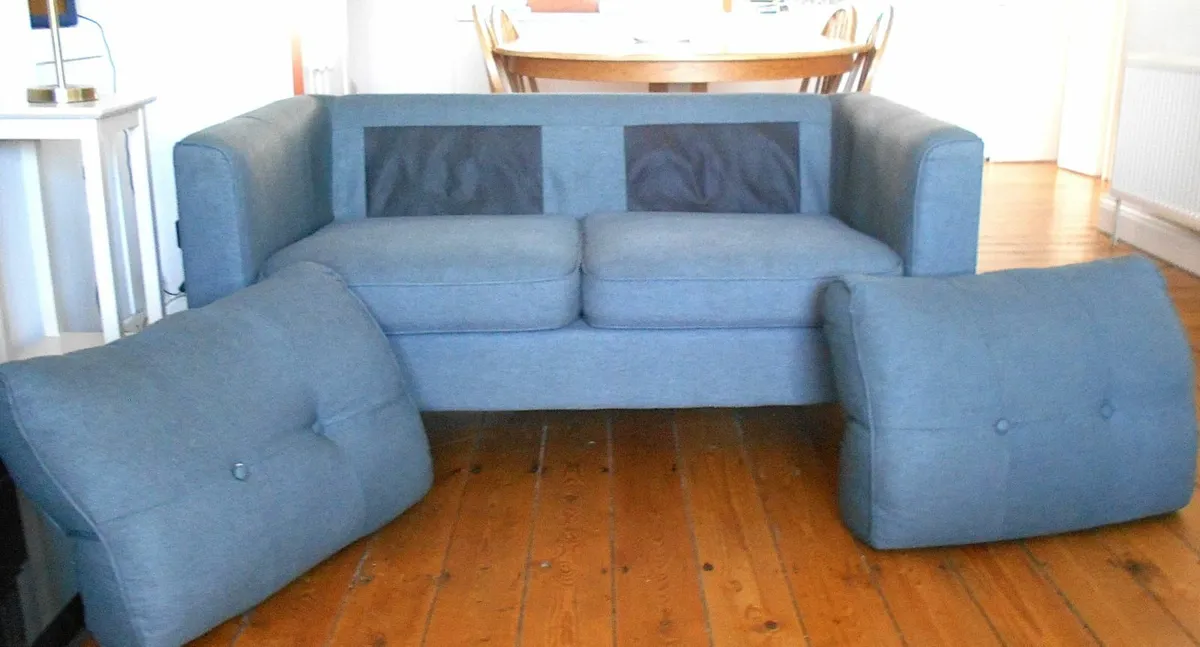 2 Two seater sofas - Image 3