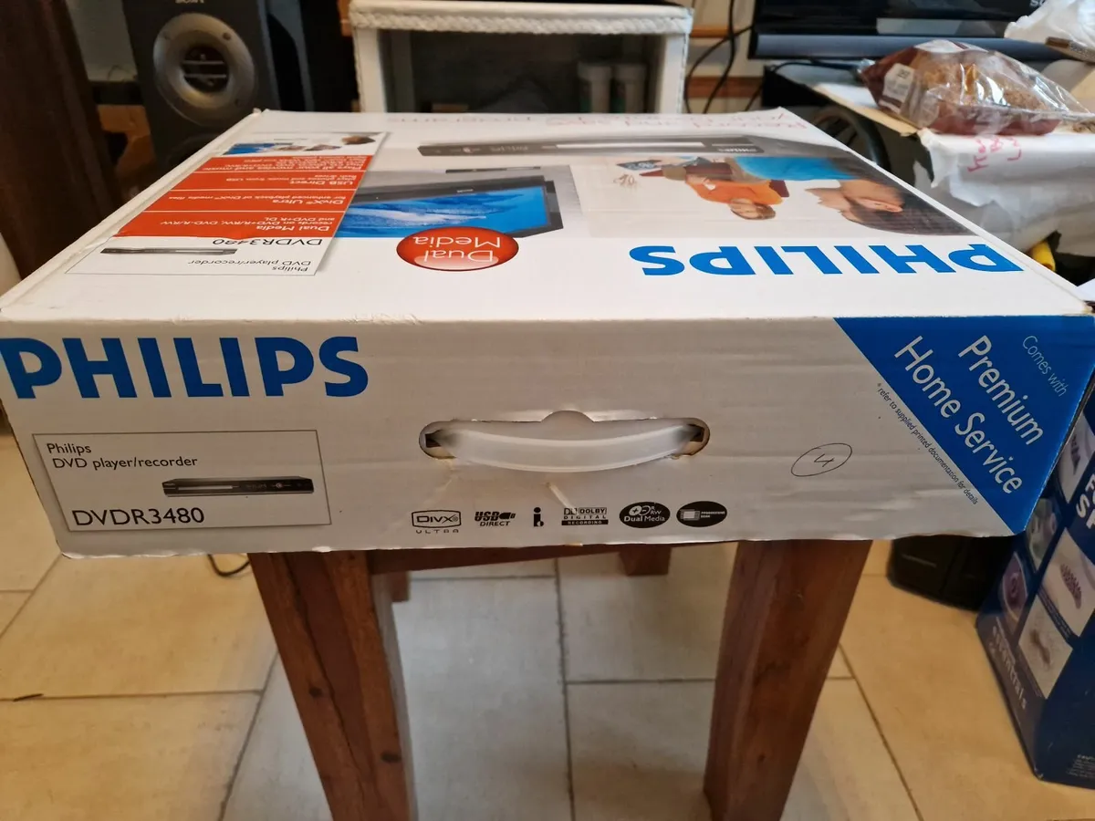 NEW Philips DVD Player-Recorder DVDR3480 - Image 2