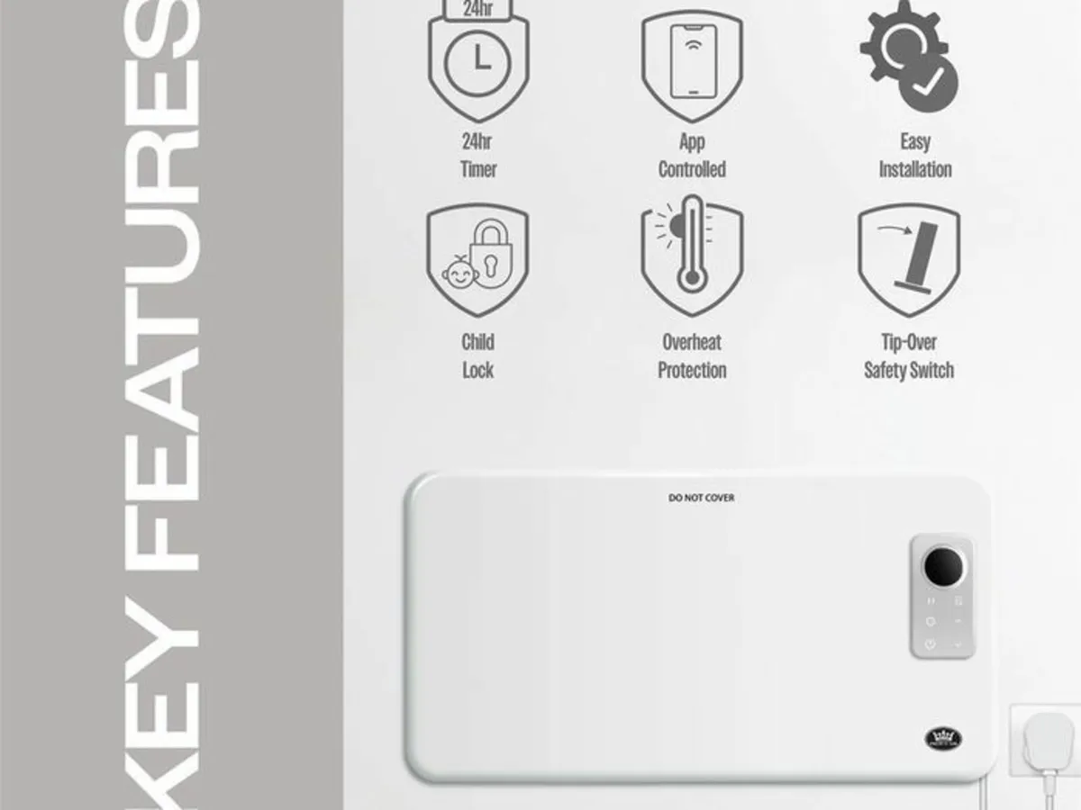 Panel Heater With Wifi Function 1.5KW - Image 3