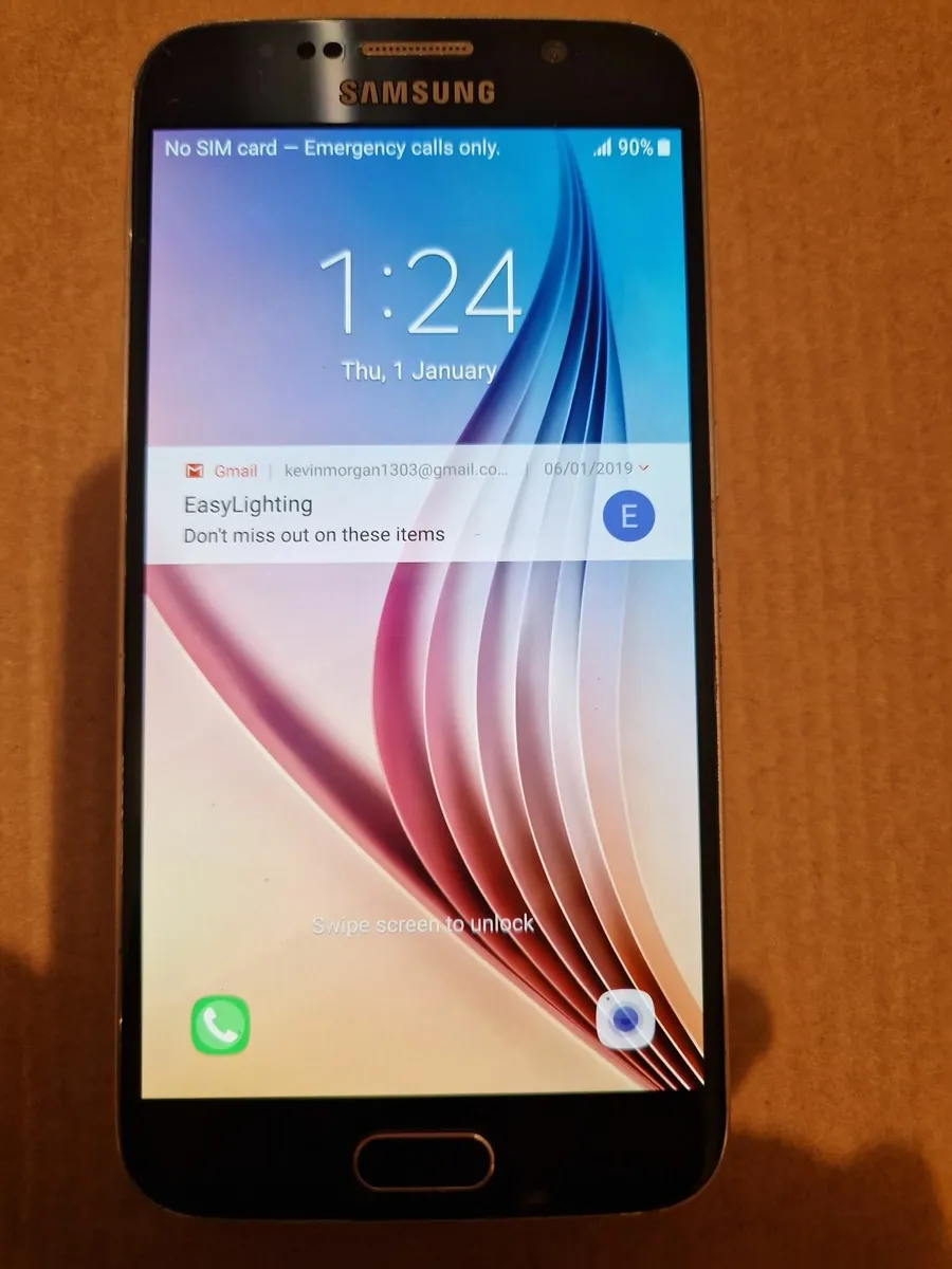 Samsung Galaxy S6 Model SM-G920F, 32GB, 3GB RAM - Image 1