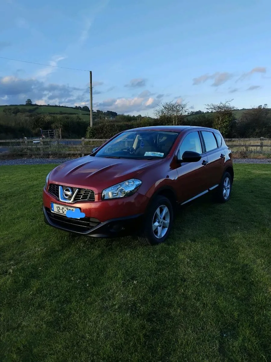 Nissan Qashqai low milage just nct taxed till 11th - Image 1