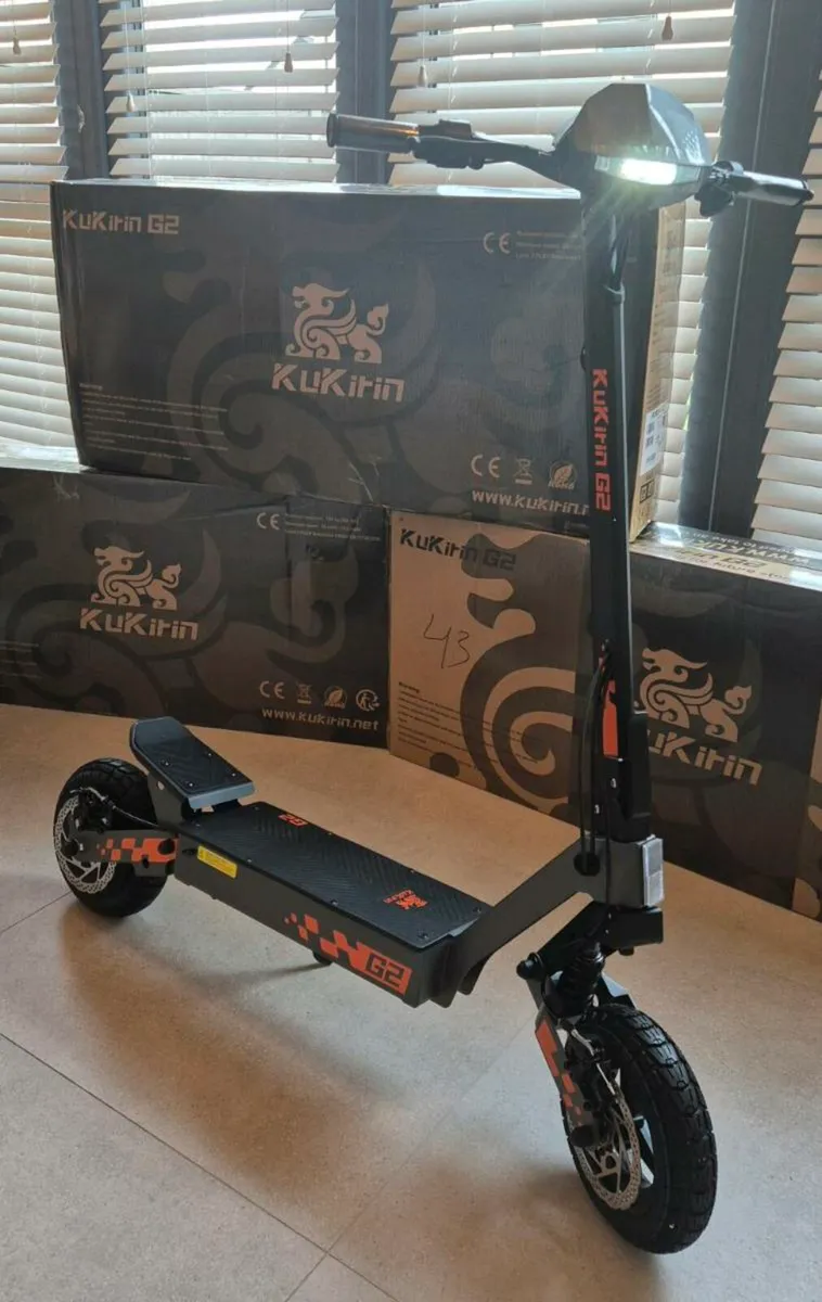 Kukirin G2, 800w Motor 45km/hr, Brand New Scooters - Image 4