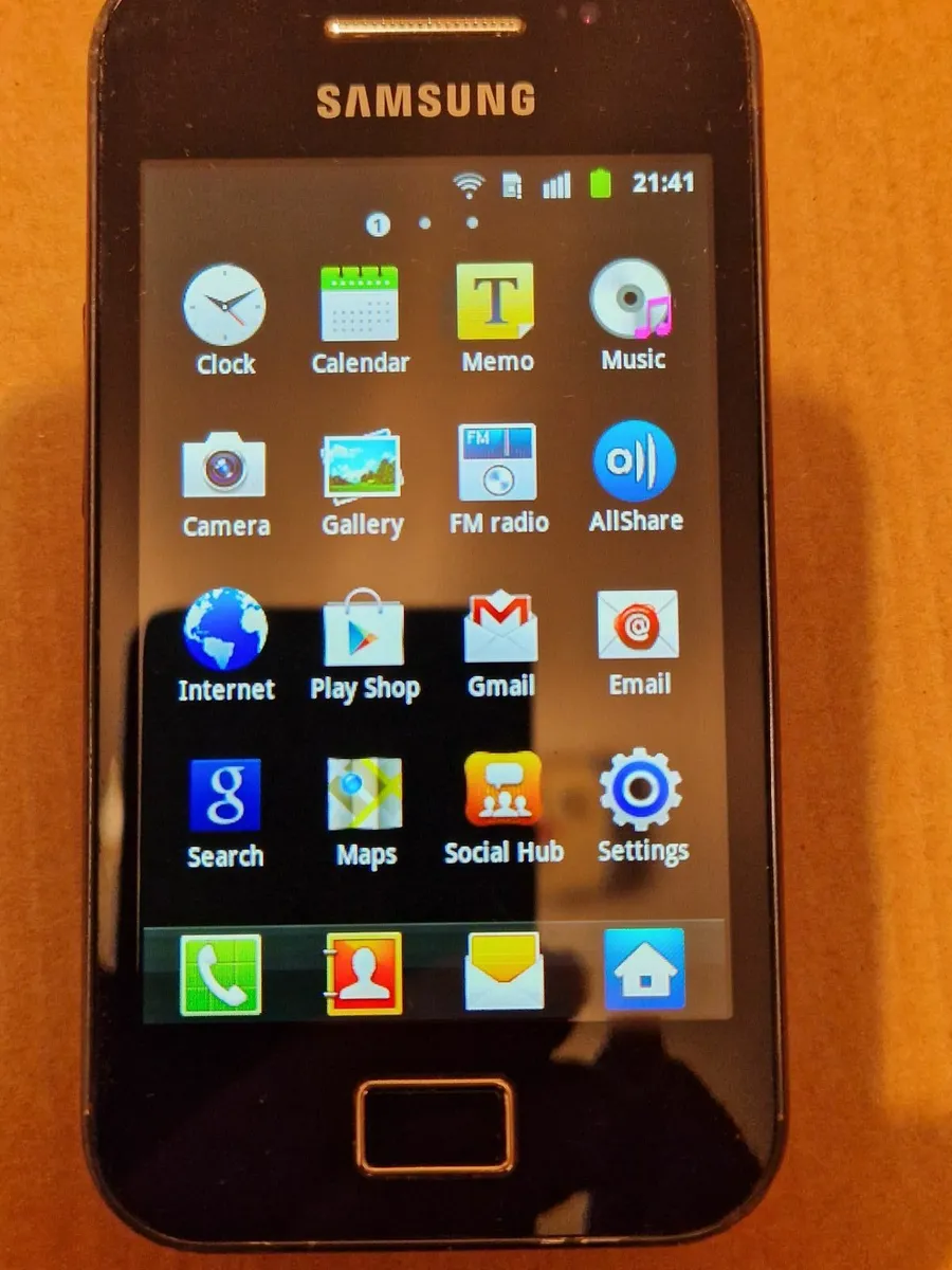 Samsung Galaxy Ace, Model GT-S5830i Excellent cond - Image 1