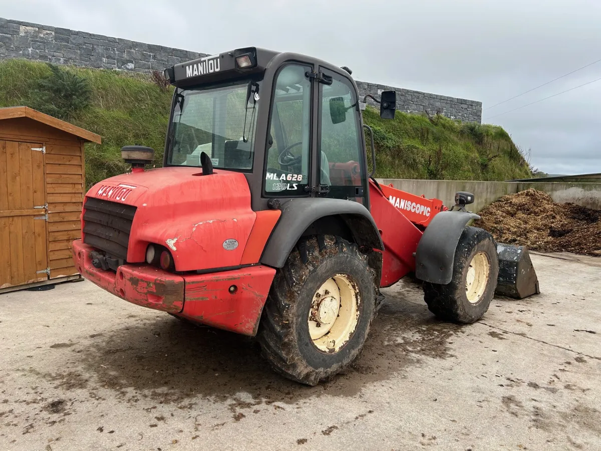 2002 Manitou MLA 628 T 120 LS - Image 3