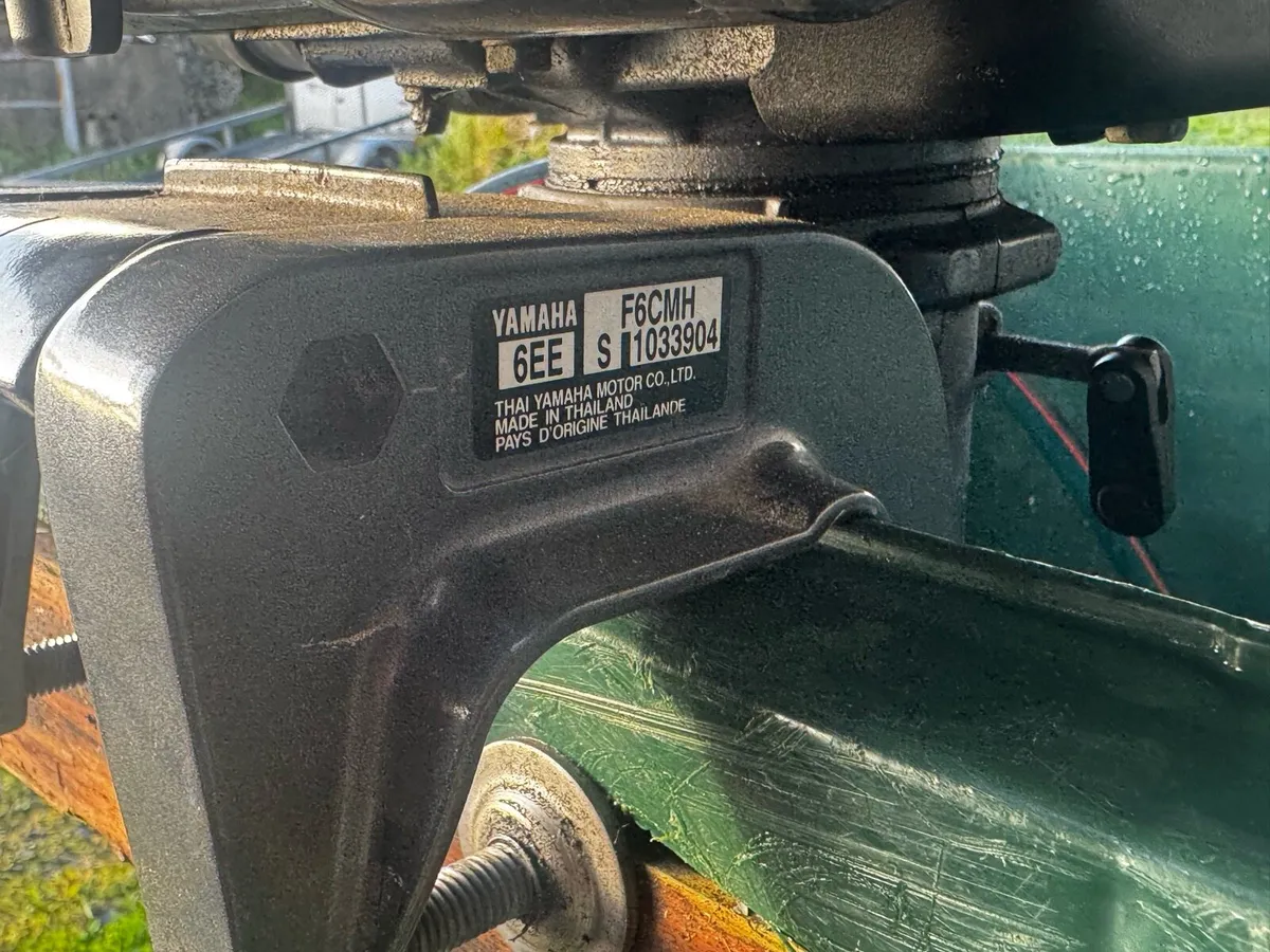 Yamaha 6hp as new - Image 2